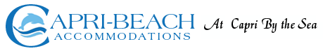 San Diego Beach Rentals | Capri Beach Accommodations Logo