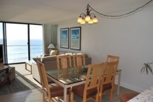 timeshare dining area