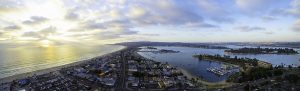 mission bay from the air